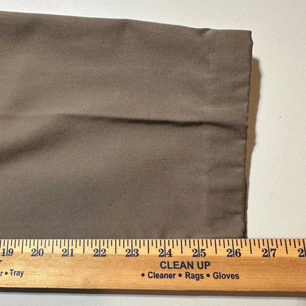 Vintage Dockers Classic Khakis Pants Mens 12x29S Brown Pleated Cotton Chino USA